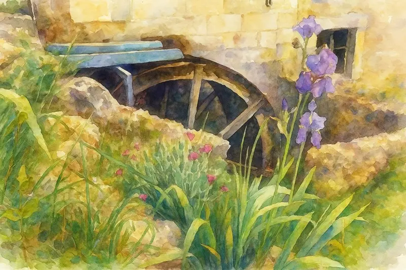 Moulin Vue d'artiste