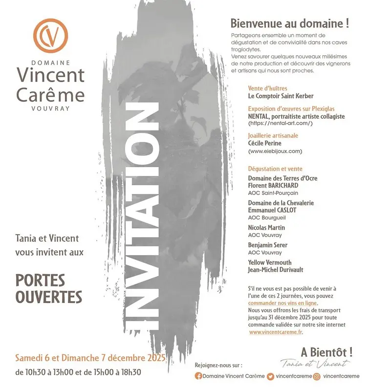 Portes ouvertes au domaine Vincent Carême