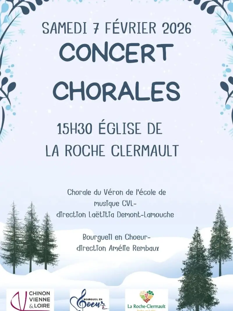 Affiche Concert Chorales