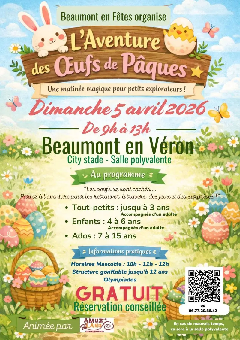 CCCVL - Pâques à Beaumont-en-Véron