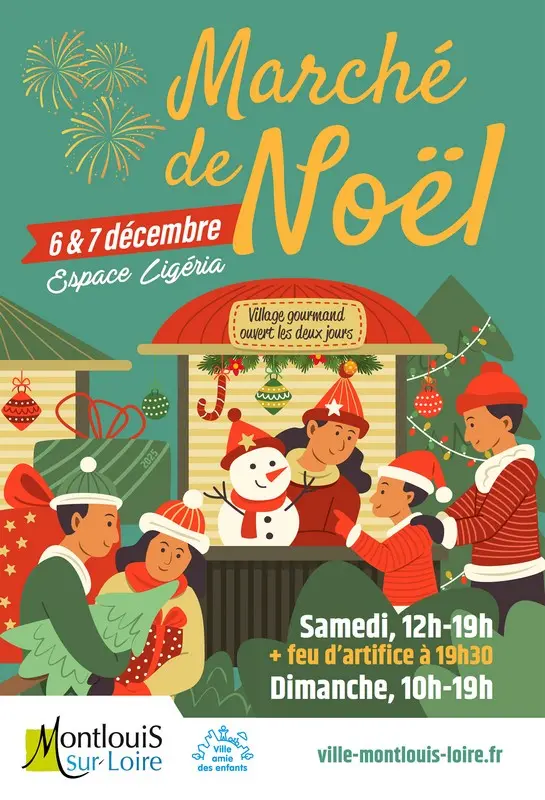 Marché de Noël à Montlouis-sur-Loire