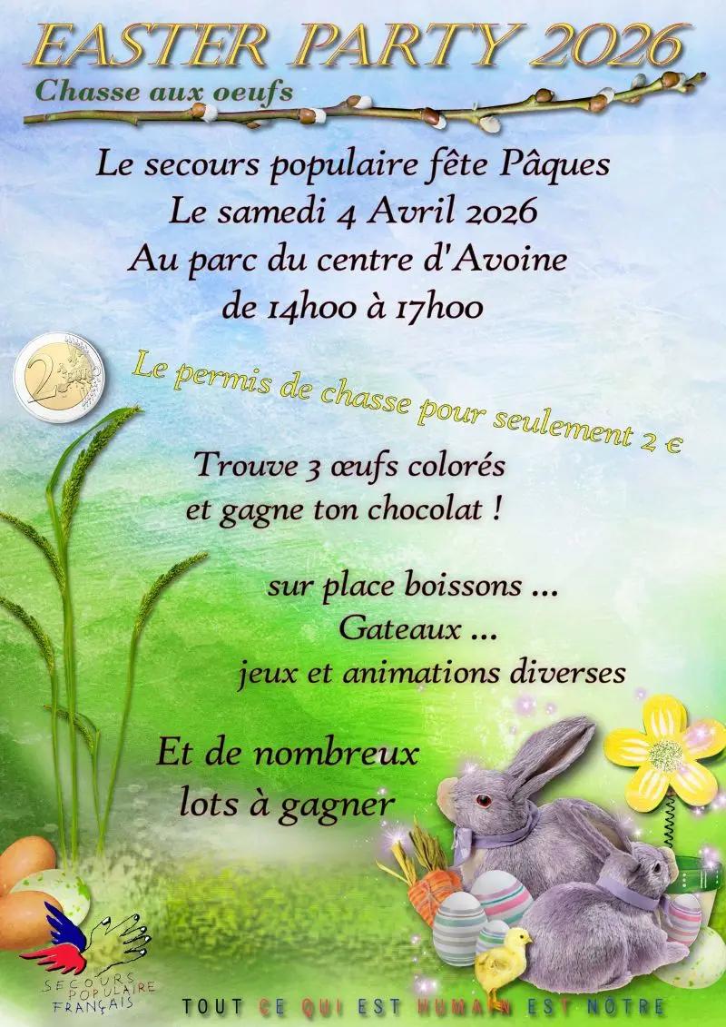 CVL - Chasse aux oeufs  - Avoine