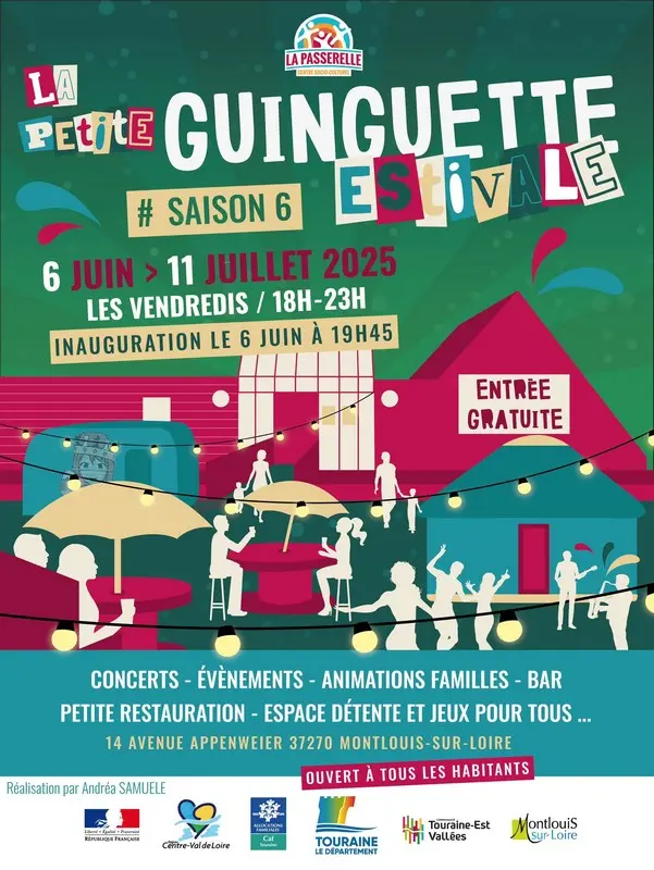 La Petite Guinguette estival Montlouis