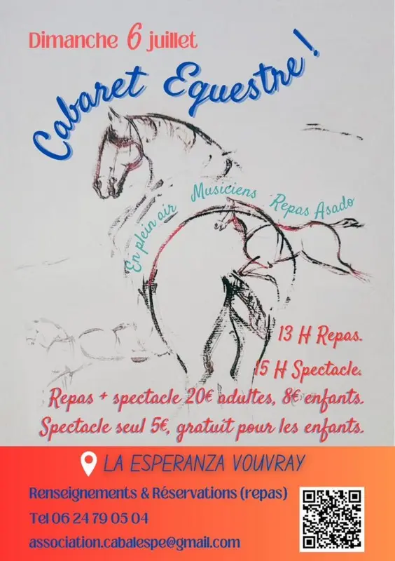 Cabaret équestre à Vouvray