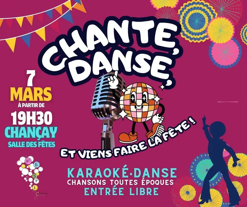 Soirée danse karaoké à Chançay