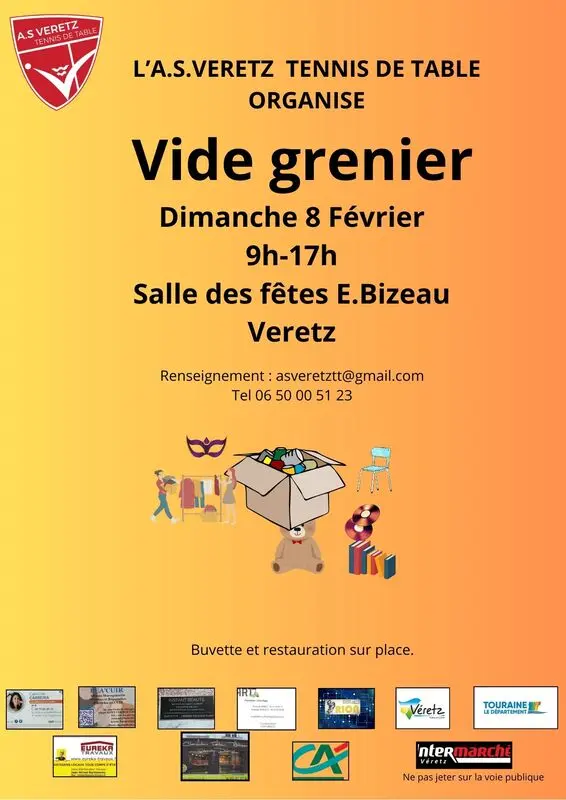 Vide-grenier Véretz