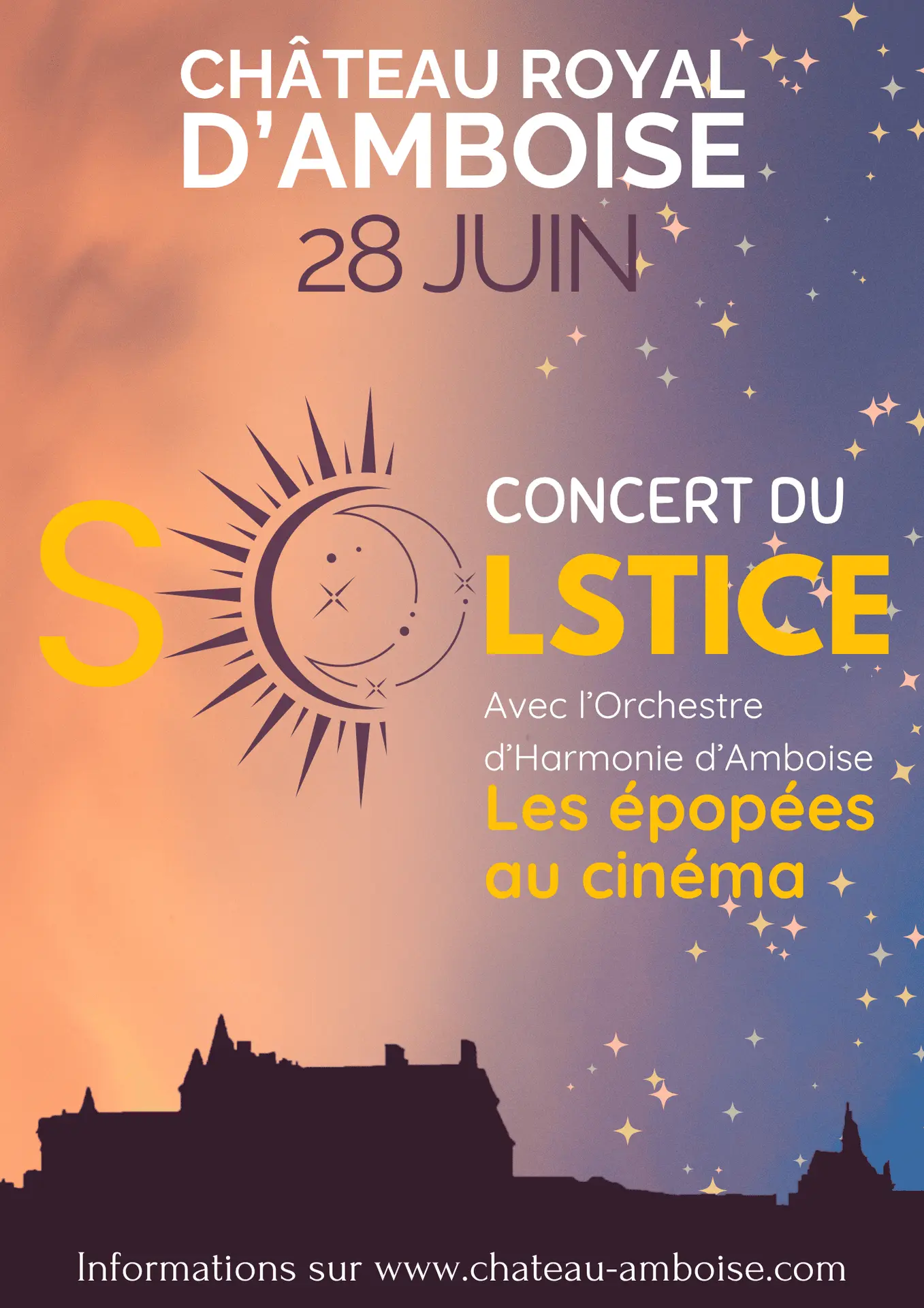 Affiche Solstice 28 juin