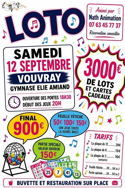Loto à Vouvray