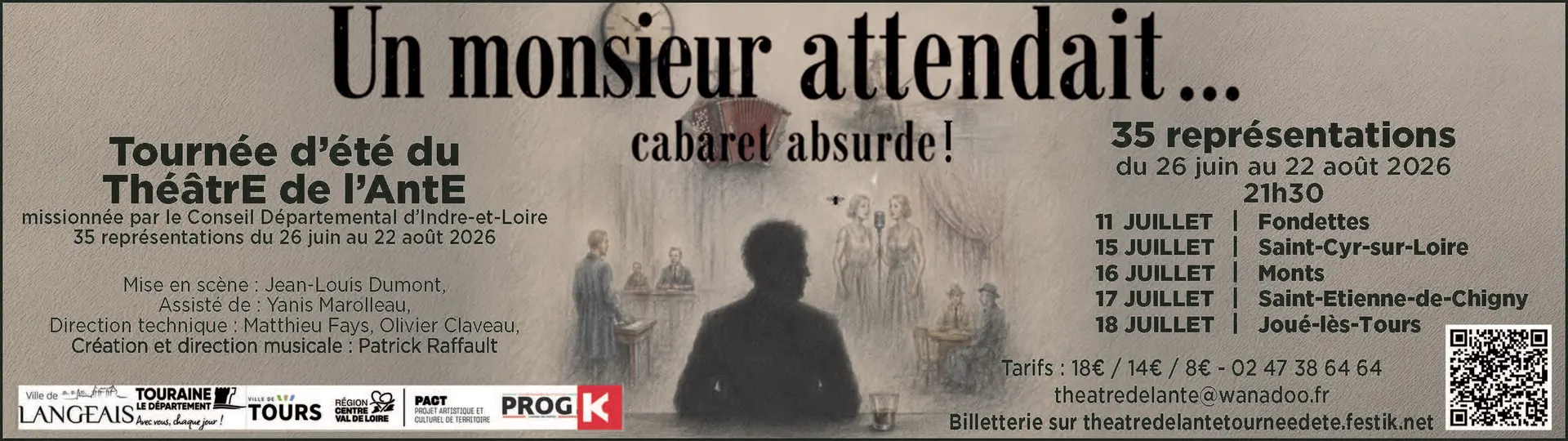 Affiche Théâtre de l'Ante