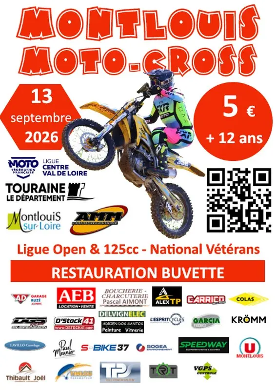 Moto-cross à Montlouis-sur-Loire
