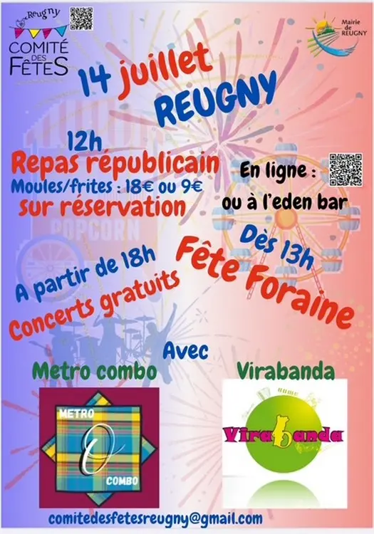 Fête nationale à Reugny