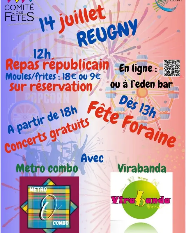 Fête nationale à Reugny