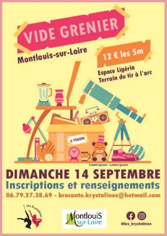 Vide-grenier Montlouis-sur-Loire