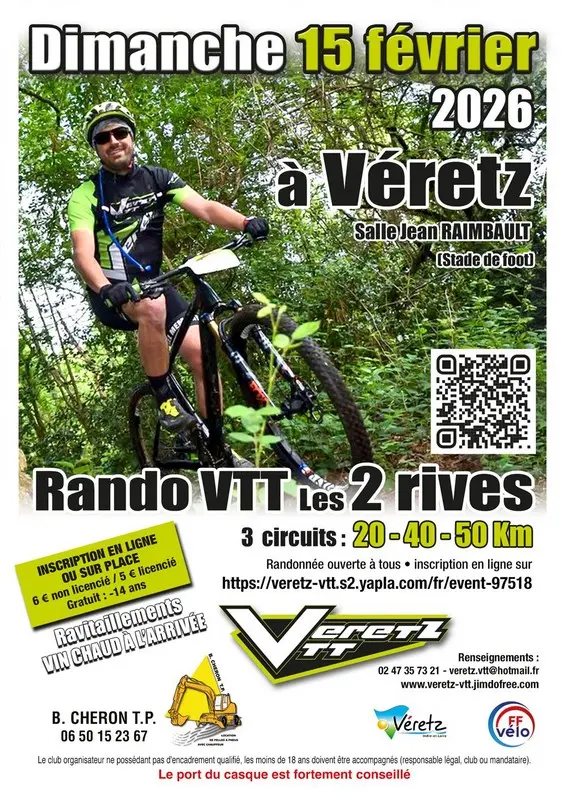 Rando VTT Les 2 Rives Véretz