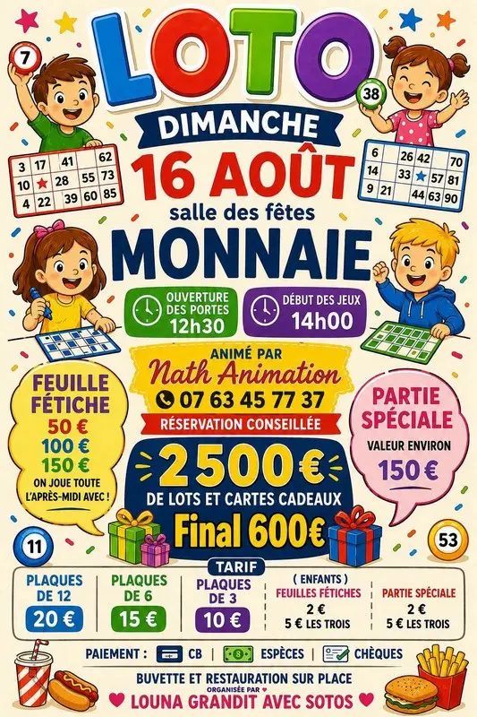 Loto à Monnaie