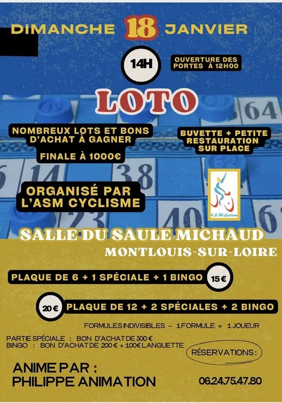 Loto à Montlouis