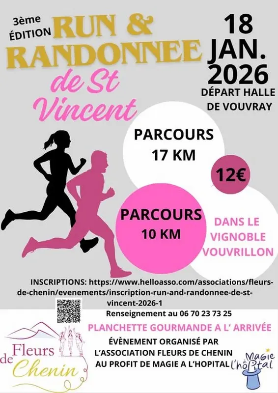 Run & Randonnée de Saint Vincent à Vouvray