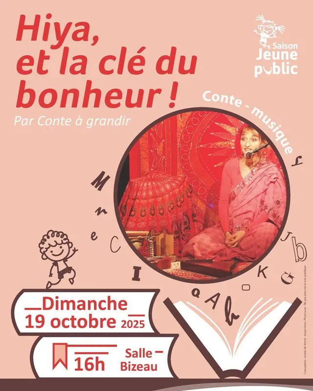 Spectacle Hiya et la clé du bonheur à Véretz