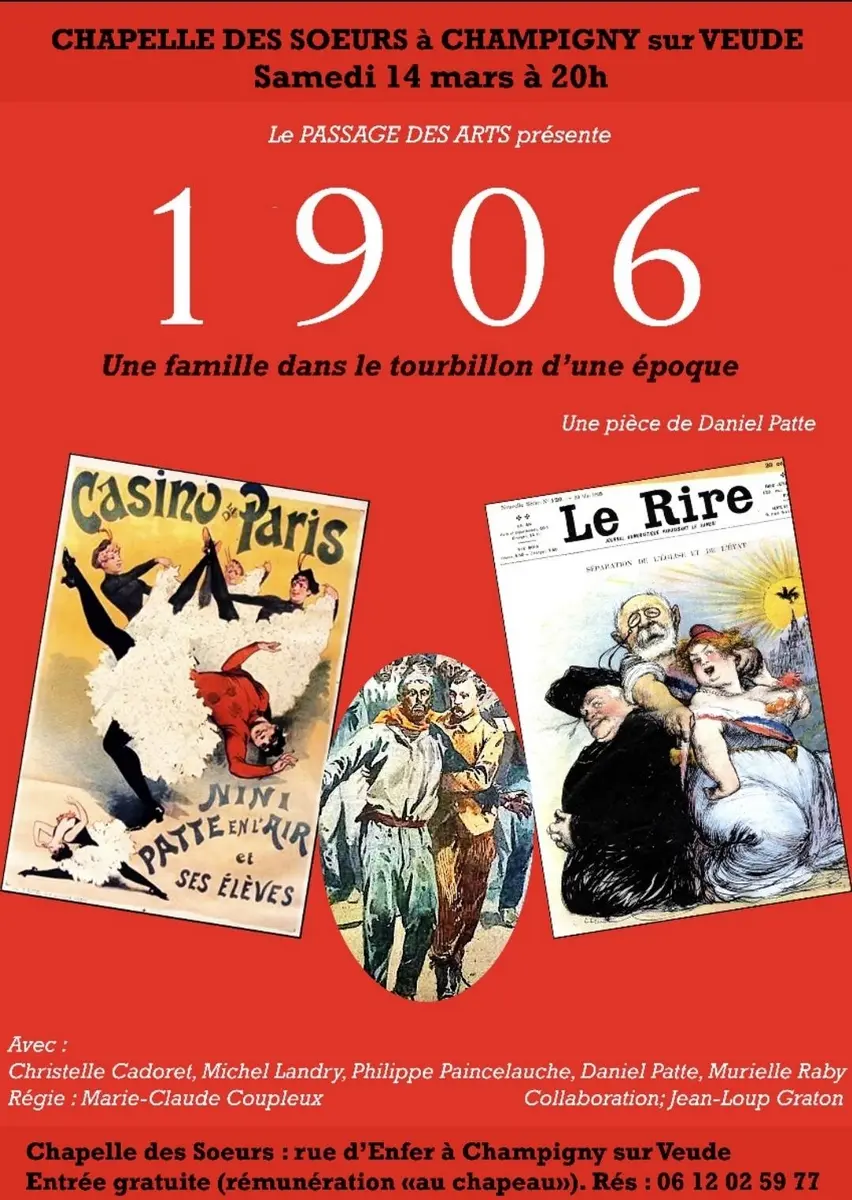 1906 Passage des Arts Champigny-sur-Veude 14 mars 2026 recto