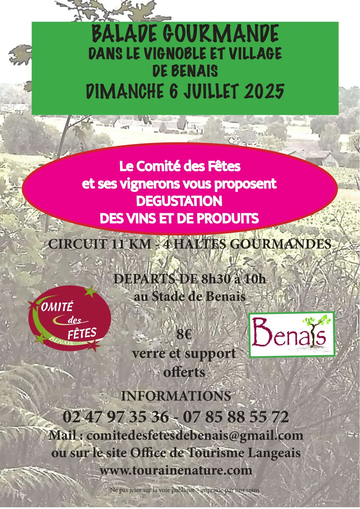 Balade gourmande BEnais