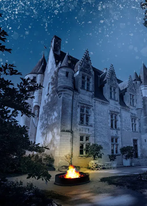 2025_La_nuit_des_châteaux_Montresor de nuit exterieur