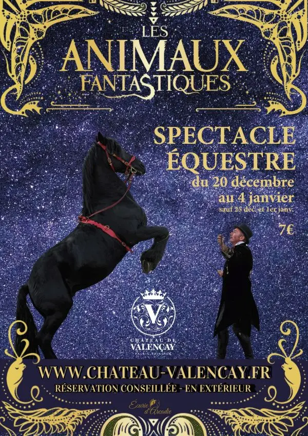 202512-Affiche-spectacle-equestre-Noel-Ecurie-dArcadie-scaled