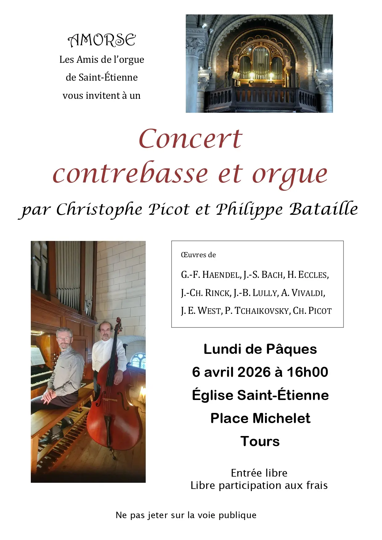 Concert d'orgue