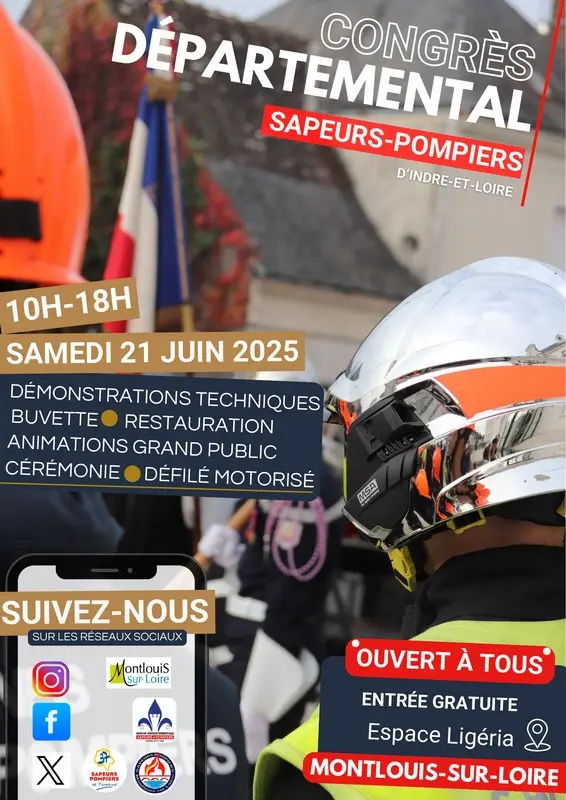 Congrés départemental des sapeurs-pompiers