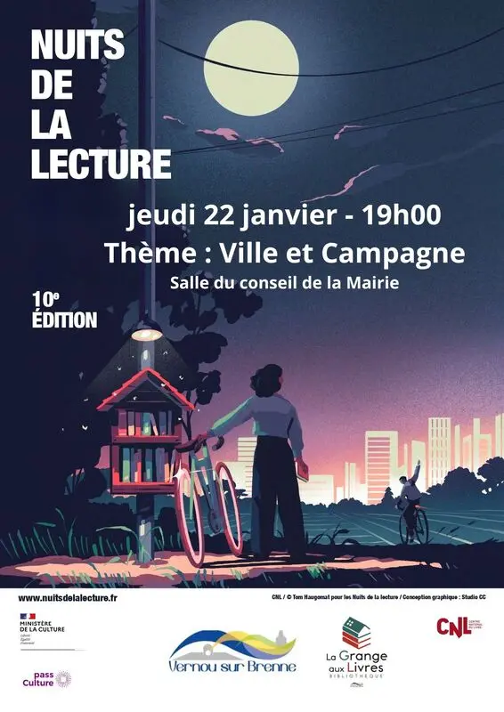 Nuit de la lecture Vernou sur Brenne