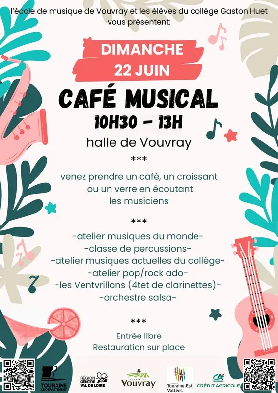 Café musical Vouvray