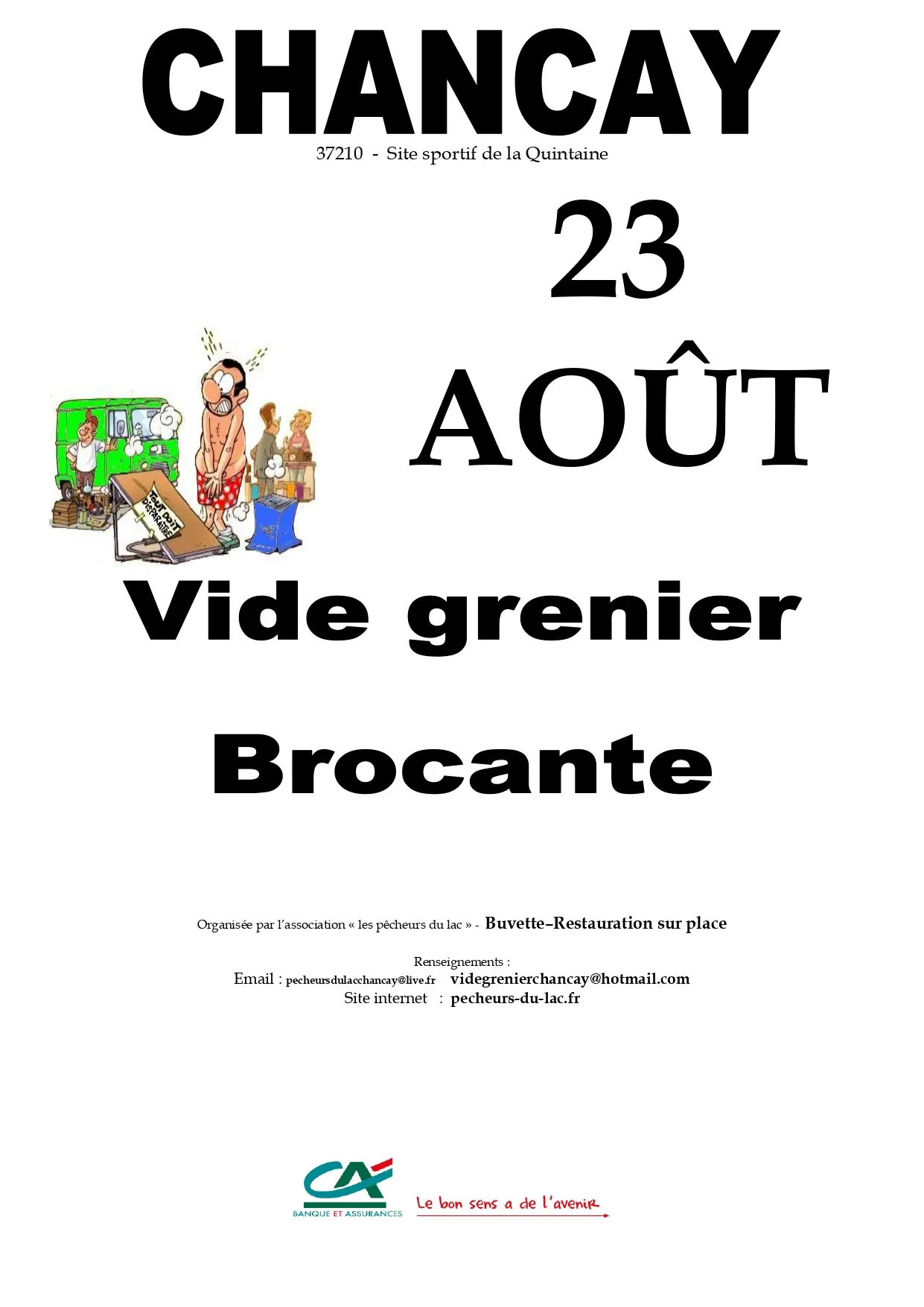 Vide-grenier Brocante à Chançay