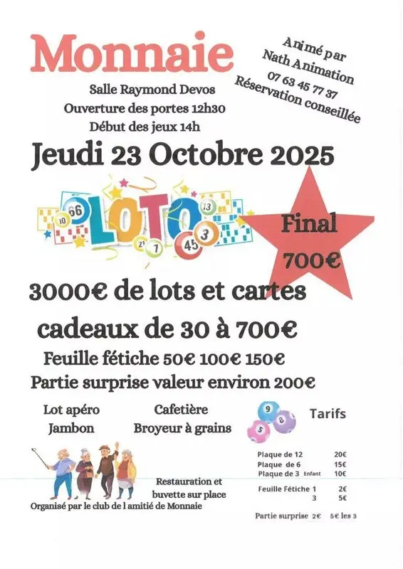 Loto à Monnaie