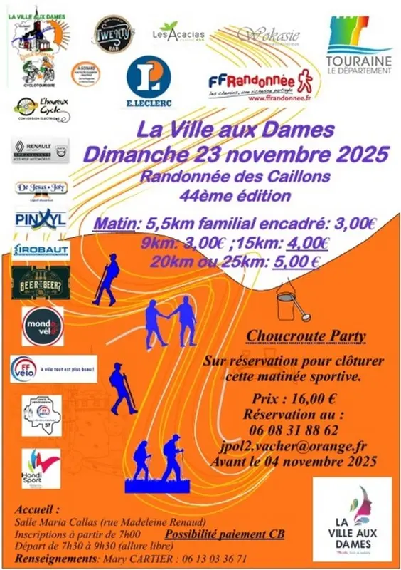 Randonnée des Caillons La Ville-aux-Dames
