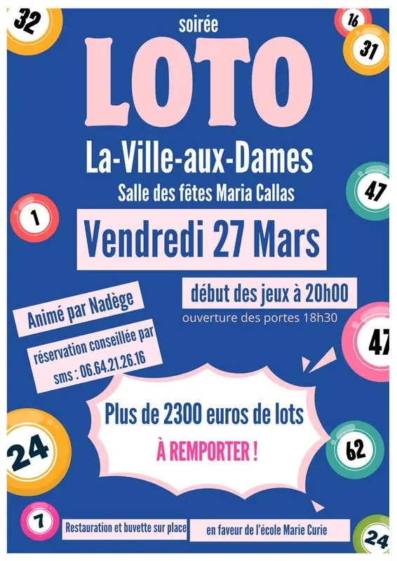 Loto à La Ville-aux-Dames