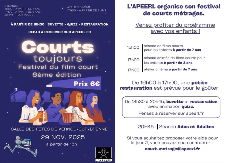 Festival Courts toujours à Vernou