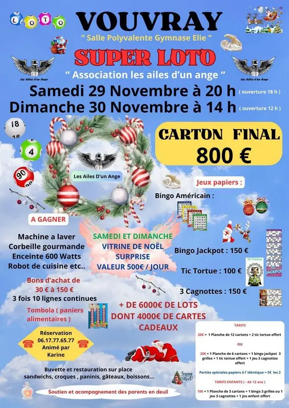 Super loto à Vouvray