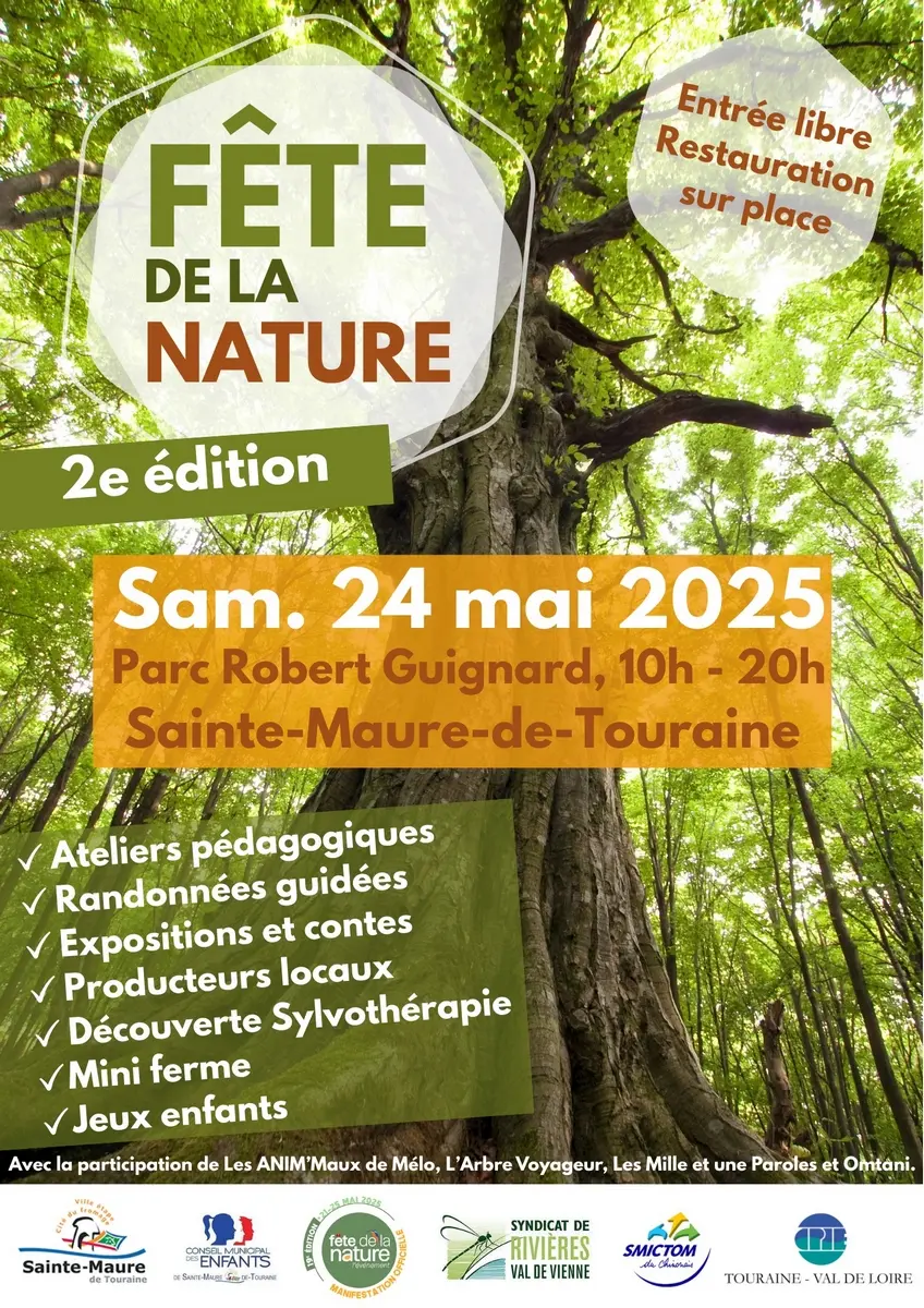2e édition Fête de la Nature Sainte-Maure 24 mai 2025