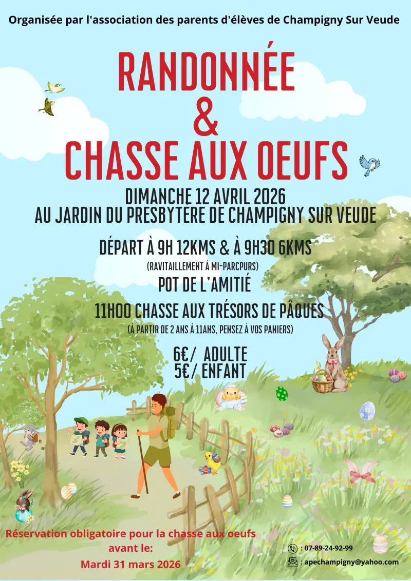 TVV - Chasse aux oeufs - Champigny-sur-Veude
