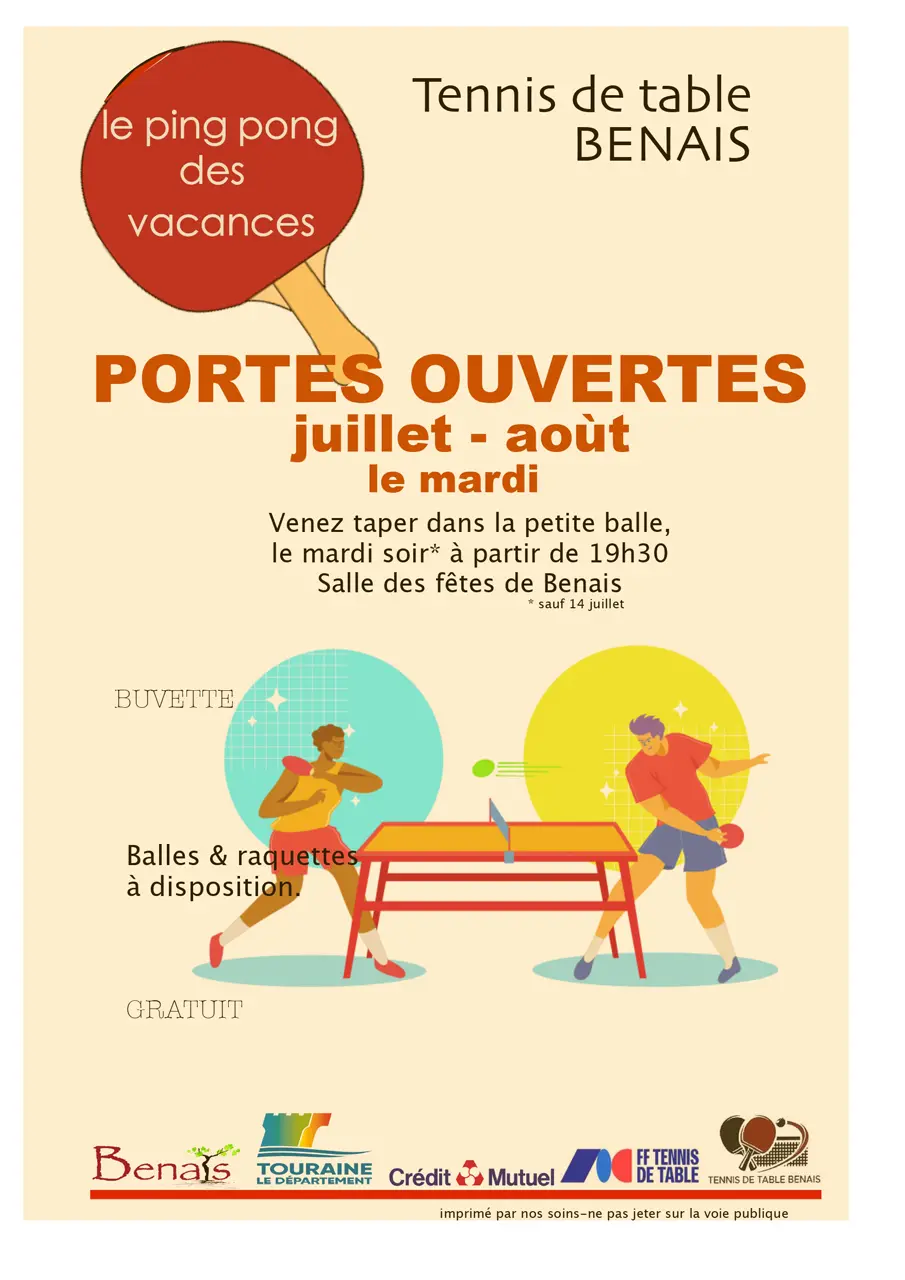 tennis de table Benais