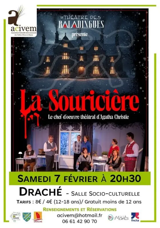 visuel spectacle ACIVEM le 7 février à draché