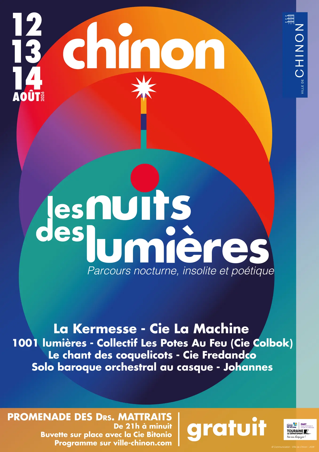 Affiche Nuits des Lumières