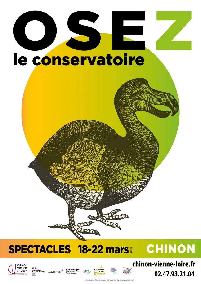 ACVL - CHINON-Affiche Osez le conservatoire