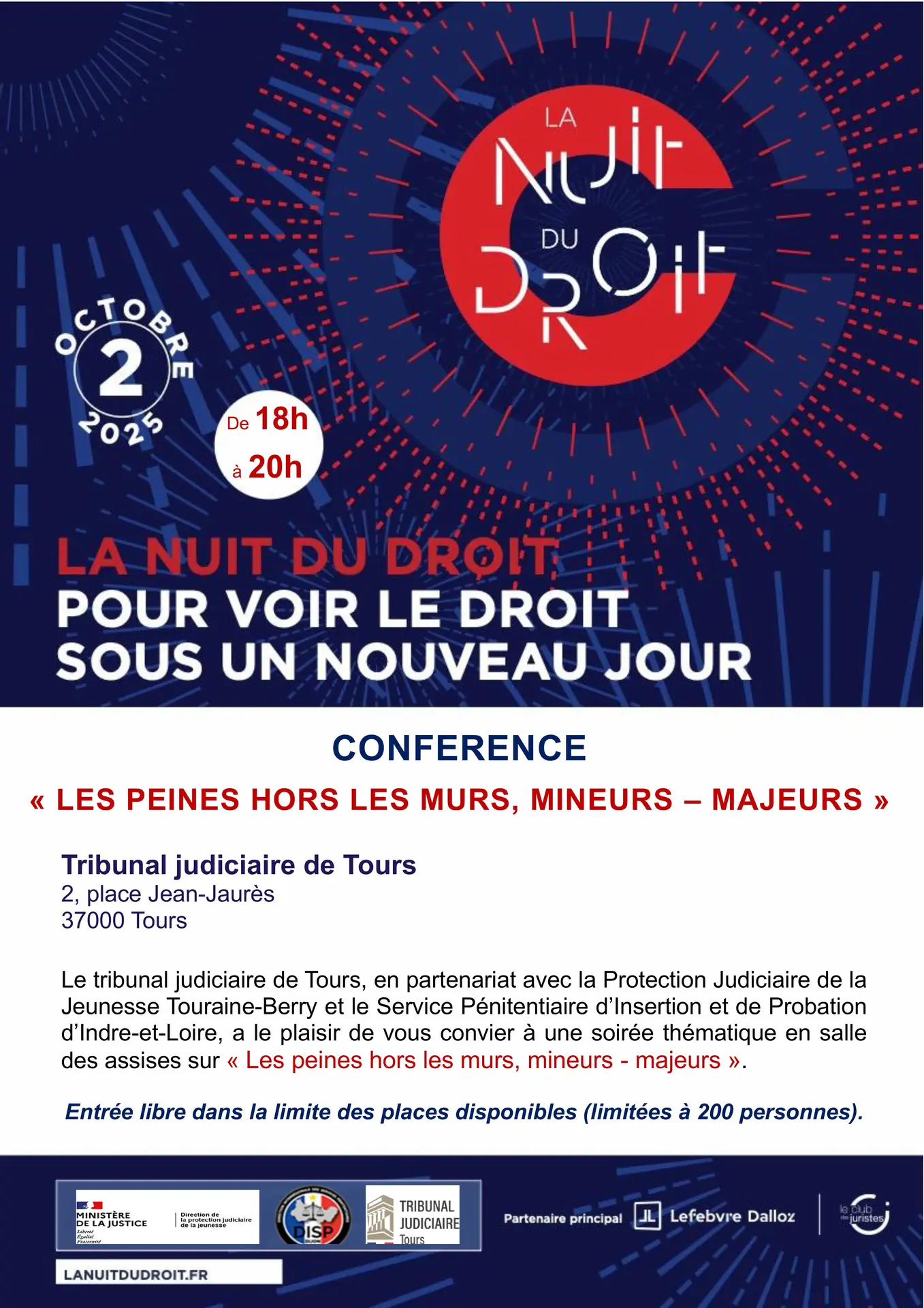 AFFICHE NDD 2025 TJ Tours