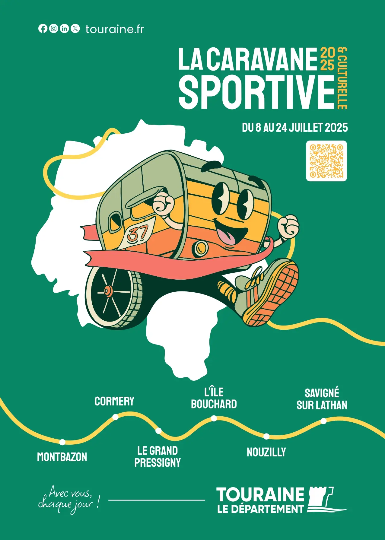 Affiche Caravane Sportive