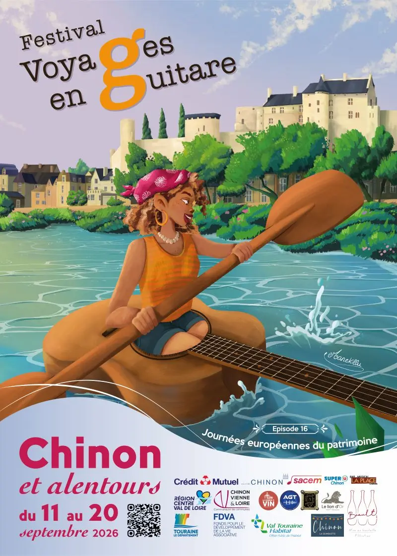 Affiche Voyages en Guitare