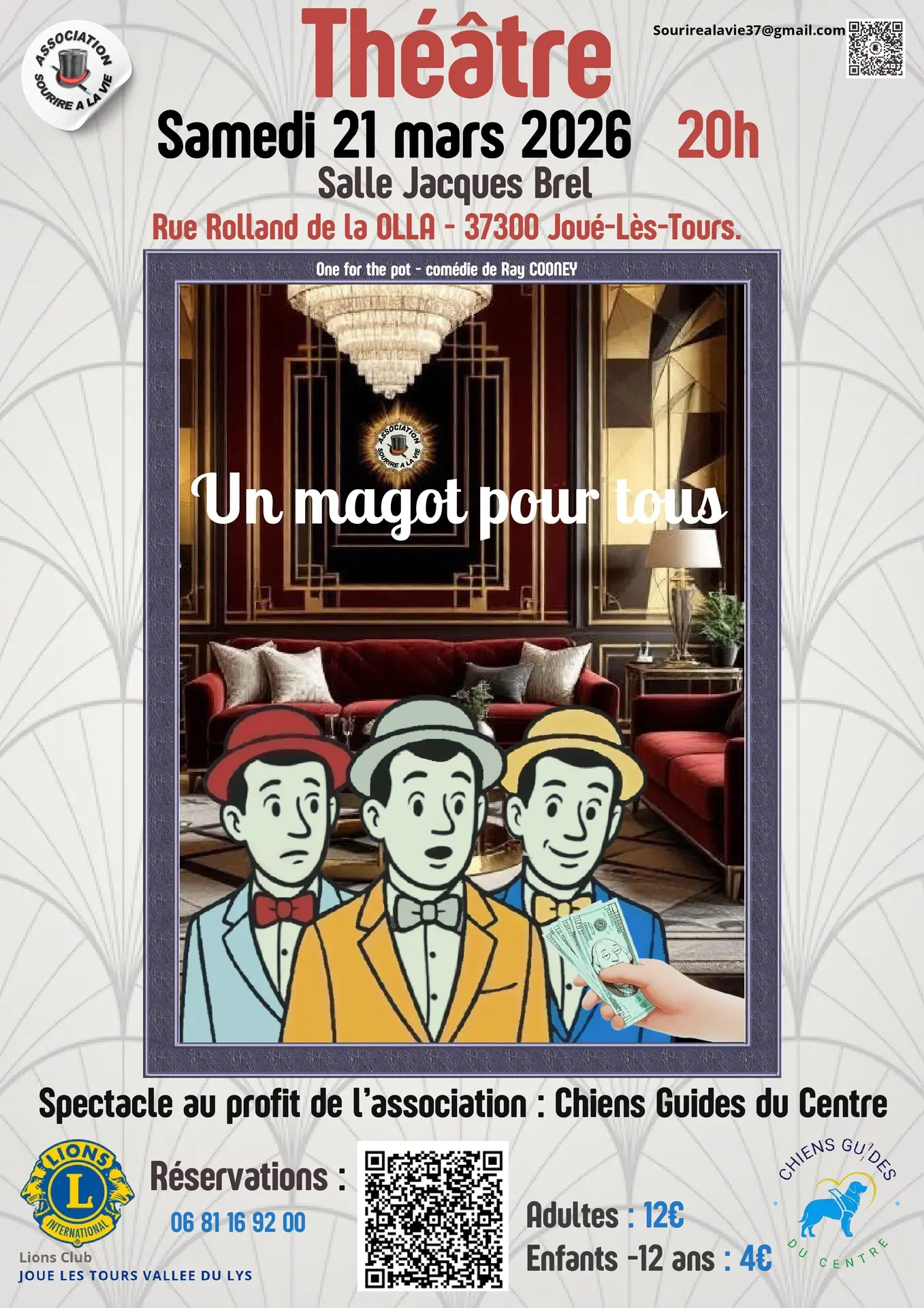 Affiche Lions Club  21 mars