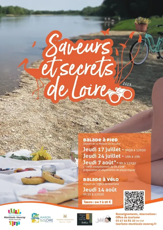 Affiche Saveurs et Secrets de Loire 2025 jpg