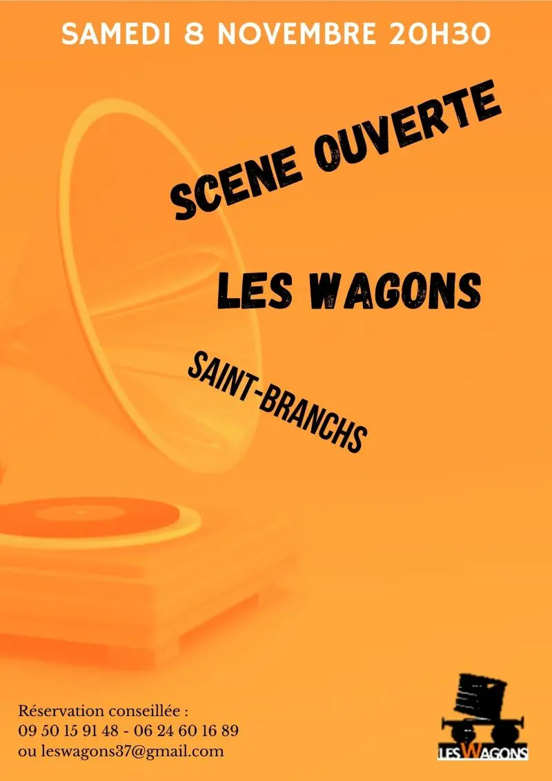 Affiche Scène Ouverte 8 Novembre 2025