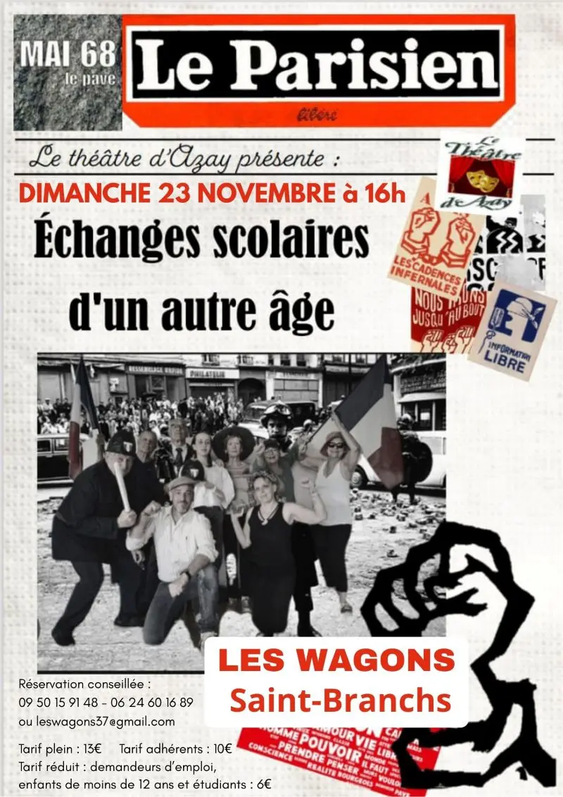 Affiche THEATRE AZAY SUR CHER (Tarifs)