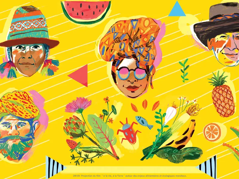 Affiche festival alimenterre